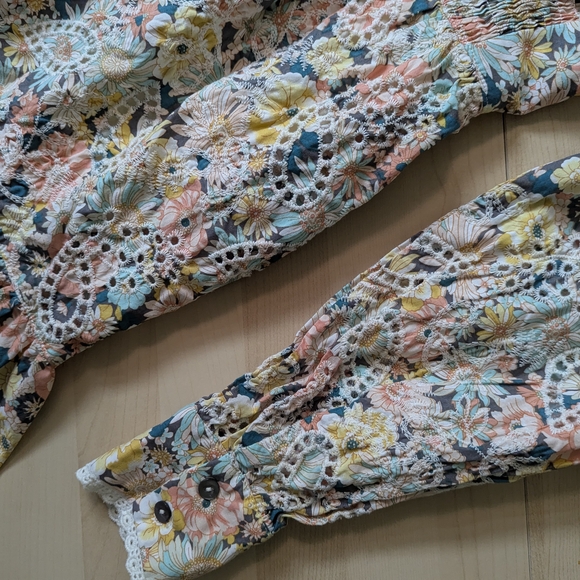 MELLODAY Floral Lace Button-Down Dress - Picture 15 of 16